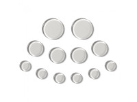 SlapKlatz Gel Pads 12-piece Box clear SlapKlatz Gel Pads 12-piece Box clear